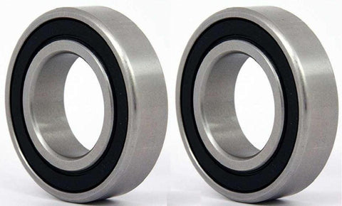 6202-10-2RS Bearing ID 5/8" inch x OD 35mm x 11mm Pack of 2 - VXB Ball Bearings