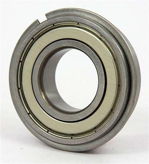 6202-2ZNR Shielded 15x35x11 Snap Ring Bearing