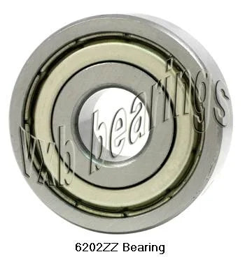 6202ZZ Bearing Deep Groove 6202ZZ - VXB Ball Bearings