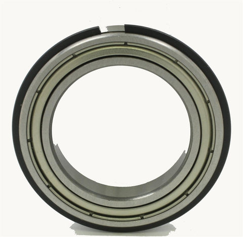 6202ZZNR-10 Shielded Bearing with snap ring groove ID: 5/8" OD: 35mm Width: 10mm - VXB Ball Bearings