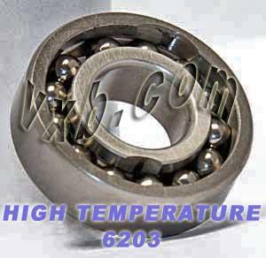 6203 High Temperature Bearing 900 Degrees 17x40x12 - VXB Ball Bearings