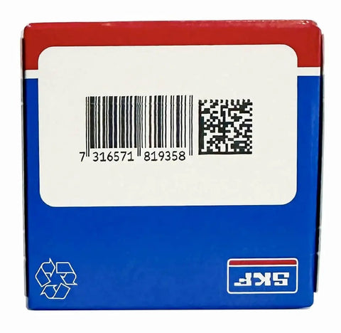 6204-2RSH Double Rubber Seal Deep Groove Ball Bearings 20x47x14mm 2 Pack box with barcode and SKF logo