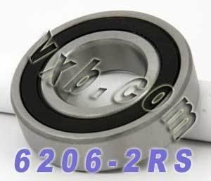 6206-2RS Bearing 30x62x16mm - Sealed