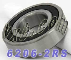 6206-2RS Bearing 30x62x16mm - Sealed