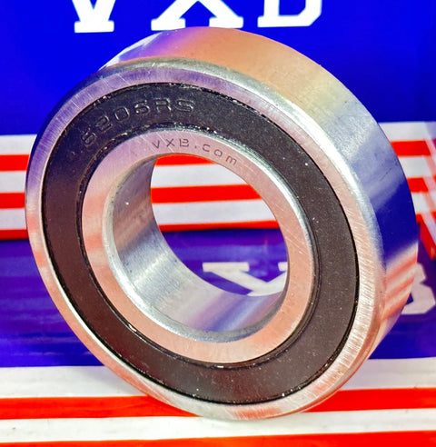 6206-2RS Bearing 30x62x16mm - Sealed