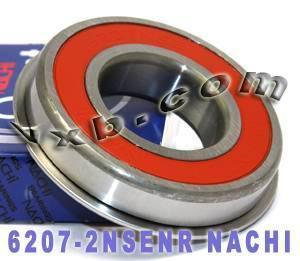 6207-2NSENR Nachi Bearing Sealed C3 Snap Ring Japan 35x72x17 Bearings - VXB Ball Bearings