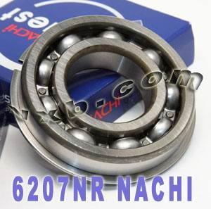 6207NR Nachi Bearing Open C3 Snap Ring Japan 35x72x17 - VXB Ball Bearings