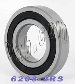 6208-2RS Bearing 40x80x18 Sealed