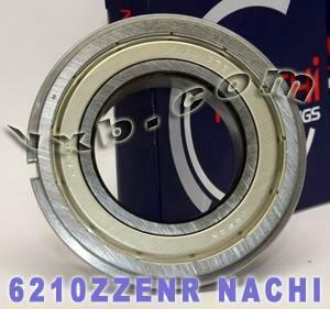 6210ZZENR Nachi Bearing Shielded C3 Snap Ring Japan 50x90x20 Bearings - VXB Ball Bearings