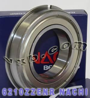 6210ZZENR Nachi Bearing Shielded C3 Snap Ring Japan 50x90x20 Bearings - VXB Ball Bearings