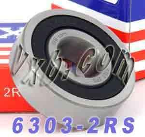 6303-2RS Bearing 17x47x14 Sealed - VXB Ball Bearings