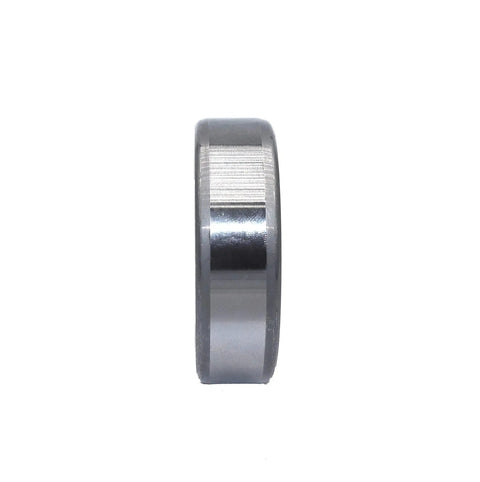 Side view of Two 6304-2NSE Chrome Steel Deep Groove Ball Bearings 20mm Bore 52mm Outer Diameter 15mm Width With C3 Radial Clearance