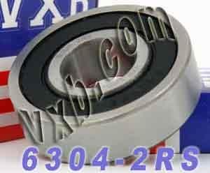 6304-2RS Bearing 20x52x15 Sealed - VXB Ball Bearings