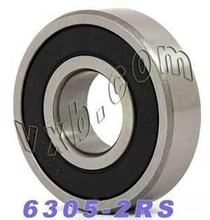 6305-2RS Sealed Bearing 25x62x17 - VXB Ball Bearings