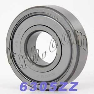 6305ZZ Bearing 25x62x17 Shielded - VXB Ball Bearings