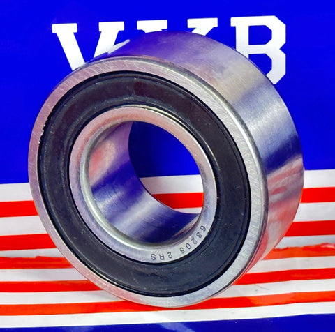 63205-2RS Ball Bearing ID 25mm x OD 52mm x Width 21mm - Double Sealed
