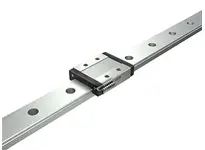 Single miniature wide-rail linear slide unit LWLF42C1R200BCST1HS2, 42mm rail, 200mm travel, T1 preload, high load capacity