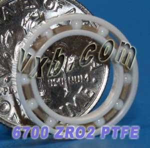 6700 Full Ceramic Bearing 10x15x3 Thin Section Ball Bearing - VXB Ball Bearings