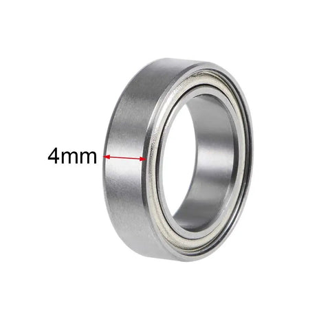 Compact 6700ZZ deep groove ball bearings deliver smooth, reliable motion in a 10x15x4mm size with double shields and chrome steel construction.