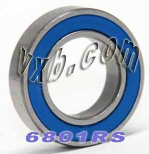 6801RS Sealed Bearing 12x21x5 - VXB Ball Bearings