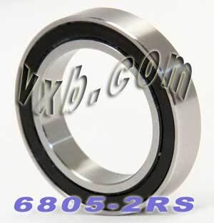 6805-2RS Sealed Bearing 25x37x7 - VXB Ball Bearings