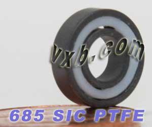 685 Full Ceramic Bearing Silicon Carbide 5x11x3 SiC Miniature Bearings - VXB Ball Bearings