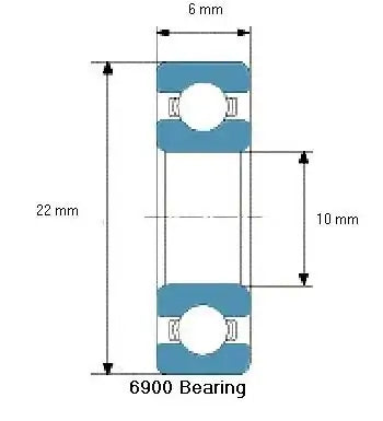 6900 Bearing Deep Groove 6900 - VXB Ball Bearings