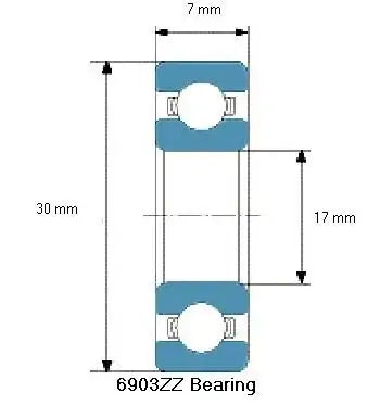 6903ZZ Bearing Deep Groove 6903ZZ - VXB Ball Bearings
