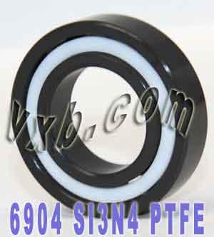 6904 Full Ceramic Silicon Nitride Bearing 20x37x9 - VXB Ball Bearings