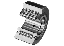 Single NURT40 Cylindrical Roller Follower - 40 mm ID Metric, Full-Complement Heavy-Duty High-Carbon Chrome Steel, Oil Hole, Open Type, 32 mm Overall Width, NURT Series
