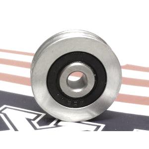 6mm Bore Bearing - 30mm 440C Stainless Steel Pulley U-Groove Track Roller Bearing 6x30x8mm