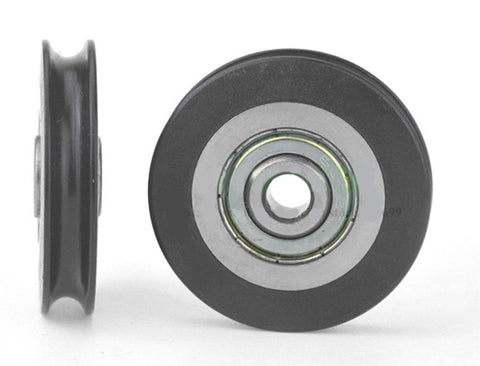 6mm Bore Bearing - 39mm Wire Rope Cable Track Pulley 6x39x8mm