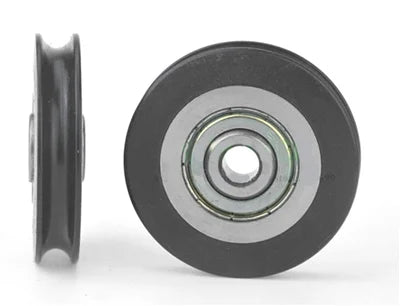 6mm Bore Bearing - 39mm Wire Rope Cable Track Pulley 6x39x8mm