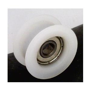6mm Bore Bearing - 29mm H Groove Nylon Pulley Squared Groove Track Roller Bearing 6x29x13.5mm