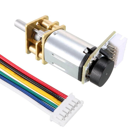 Speed Gear Encoder Types 6V DC geared motor with encoder for Mini Cars 🍁 &ndash...
