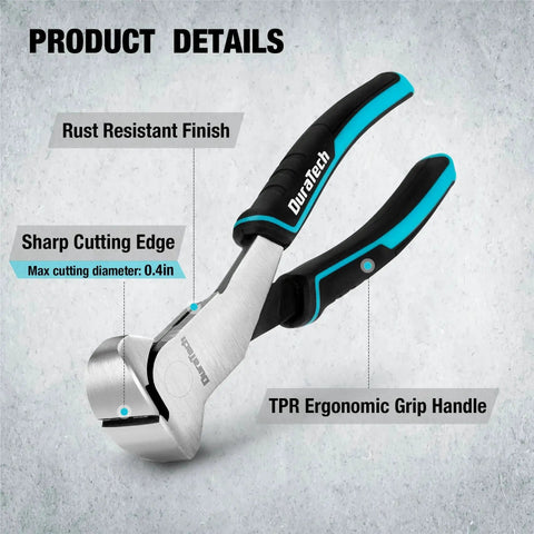 7 Inch Nail Puller combines CRV steel with a rust resistant, blackened and polished finish and a comfortable non slip handle
