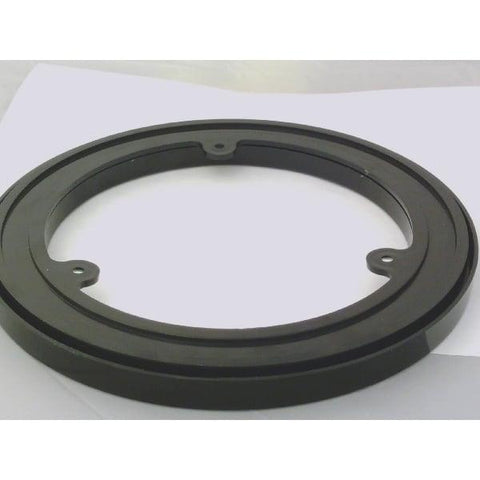 7" Dia. Black Plastic Lazy Susan Turntable AS14 Bearing