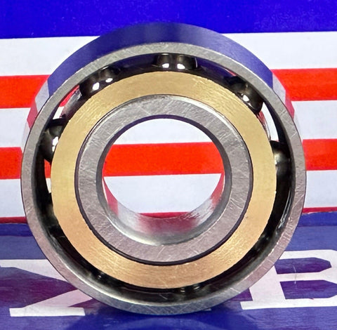 7001ACM Angular Contact bearing Bronze Cage 12x28x8 - VXB Ball Bearings