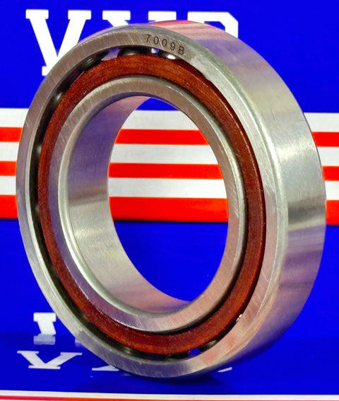 7009B Bearing 45x75x16 Angular Contact - VXB Ball Bearings