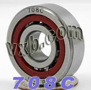 708C Angular Contact Bearing 8x22x7 Miniature - VXB Ball Bearings