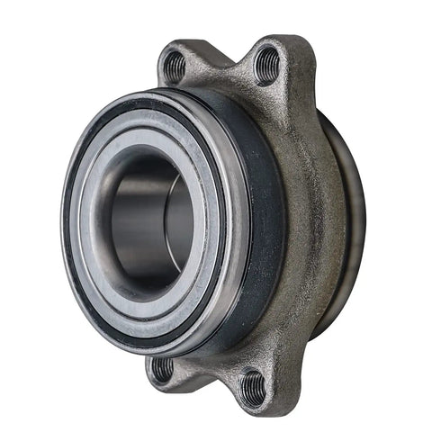 Close-up of Pair Rear Wheel Bearing Hub Assembly For Subaru Legacy Outback 2000-2004 And Baja 2003-2006 Non ABS 4 Bolt Flange