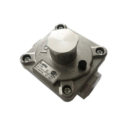 Natural Gas Grill Regulator With Half Inch In And Out NPT Threads, Low Pressure Gas Regulator For LP And NG, stainless steel casing