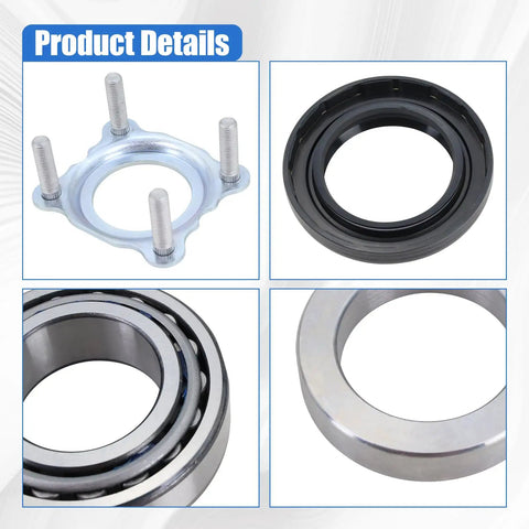 Rear Axle Bearing And Seal Kit For Jeep Wrangler JK JKU 2007 To 2017 3.6L 3.8L V6 Engine, includes bearing, seals, retainer
