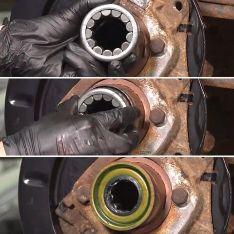 Installation process of Rear Wheel Bearing And Seal Kit For GM Rigs And SUVs Left And Right Axle Fits Blazer Silverado Suburban