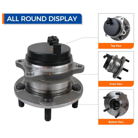 Rear Wheel Hub Bearing Assembly For Hyundai Santa Fe Veracruz And Kia Sorento 5 Lug With ABS Sensor FWD