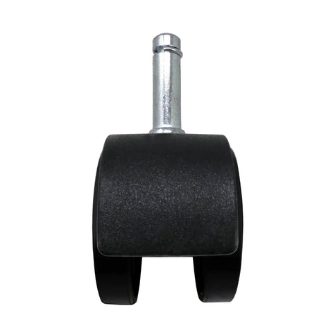 Heavy Duty 2 Inch Twin Wheel Office Chair Caster Shepherd Hardware With Seven Sixteenth Inch Stem Diameter