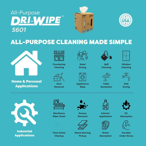 Heavy Duty All Purpose Cleaning Wipes 252 Count Center Pull Sheets Value Box Replaces Paper Towels And Shop Towels