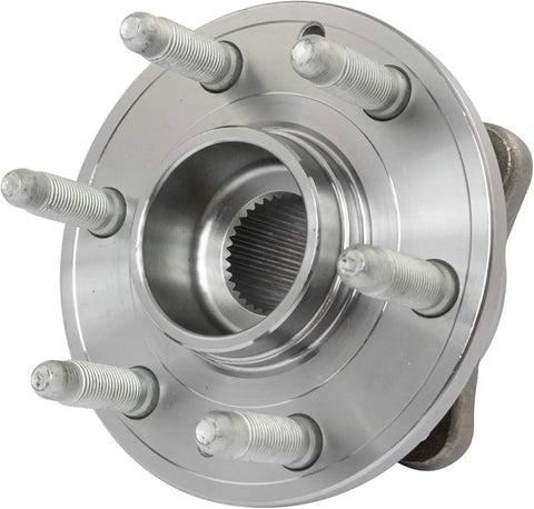 Front Wheel Bearing And Hub Assembly Set For Driver And Passenger Sides 2 Piece Replacement For Chevy Colorado 2015 To 2022 And GMC Canyon