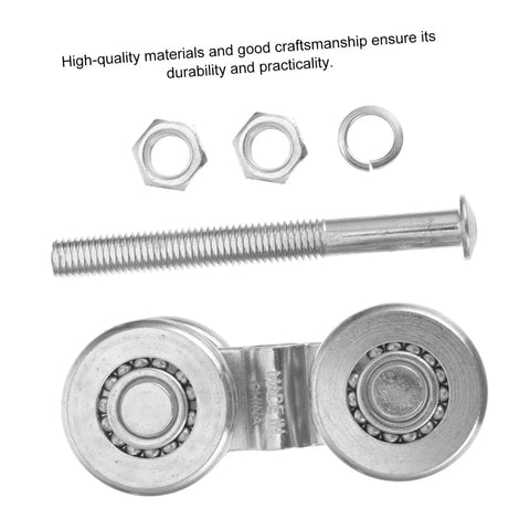Heavy Duty Sliding Track Roller For Industrial Doors And Gates, Steel Wheel Replacement With Easy Install components
