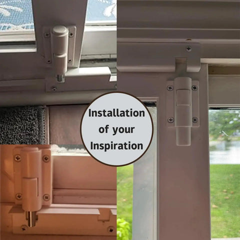 Sliding Door Foot Lock Kick Lock For Patio Doors And Windows, Additional External Security For Childproofing And Home Safety